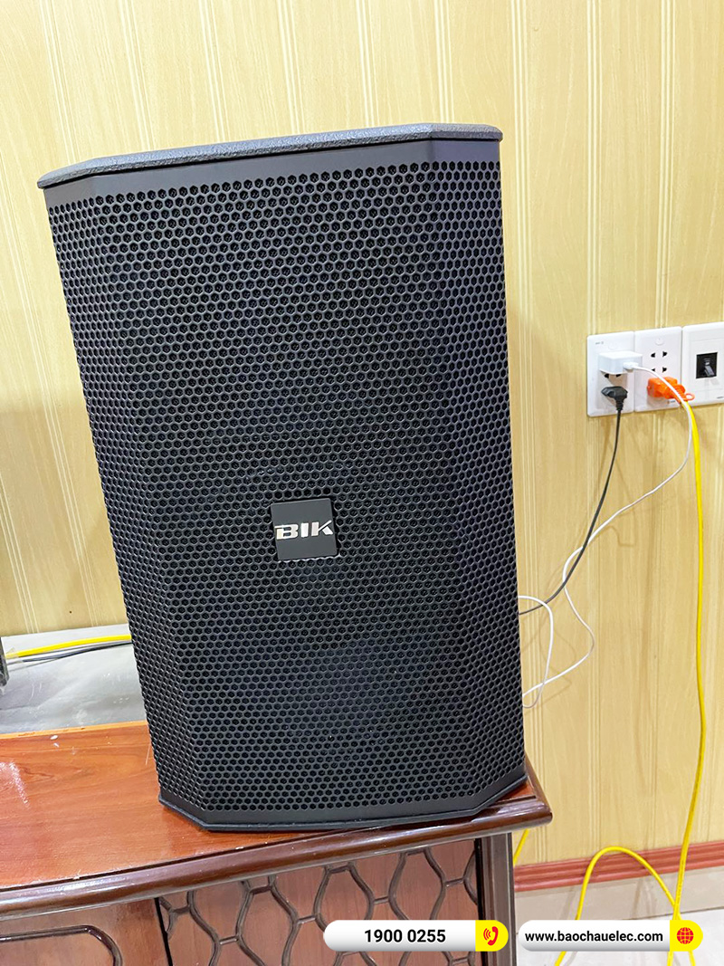Lắp đặt dàn karaoke trị giá gần 50 triệu cho chú Tuấn tại Hải Phòng (BIK BSP 412II, VM630A, BPR-5600, SW815, BJ-U550)