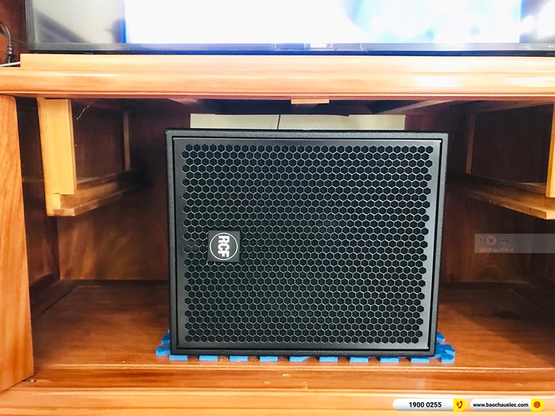Lắp đặt dàn karaoke trị giá hơn 150 triệu cho chú Út tại Hải Phòng (JBL XS15, RCF IPS 3700, K9900II Luxury, RCF S8015II, VM300, BKSound M8)