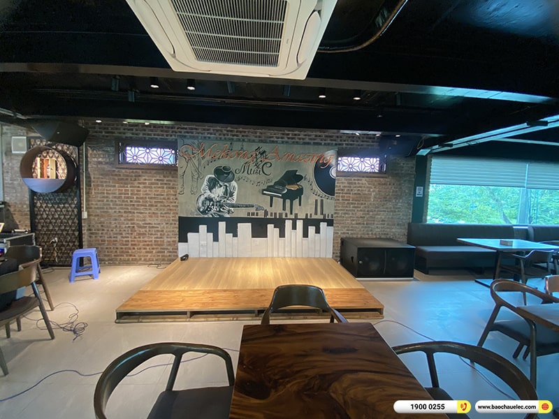 Lắp đặt hệ thống âm thanh quán pub Mekong Cuisine Garden tại Hải Phòng