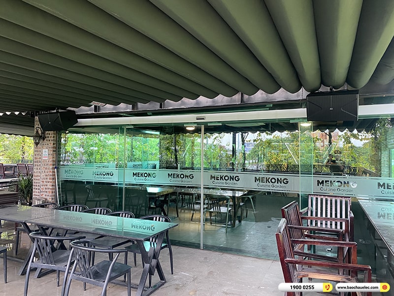 Lắp đặt hệ thống âm thanh quán pub Mekong Cuisine Garden tại Hải Phòng