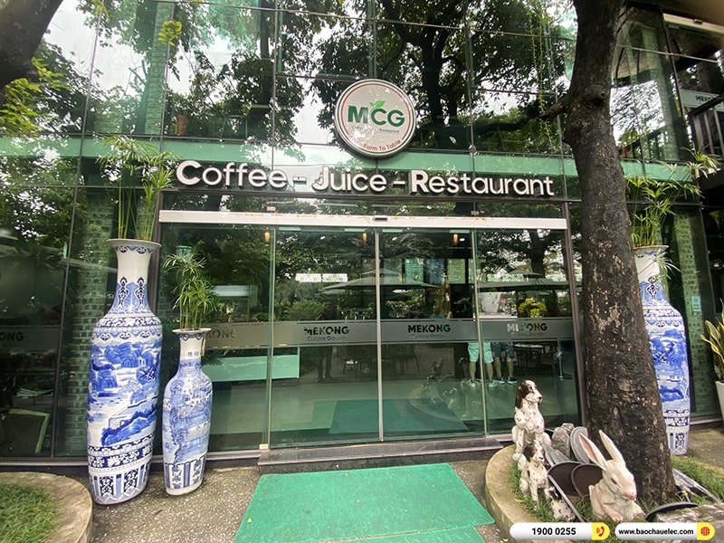 Lắp đặt hệ thống âm thanh quán pub Mekong Cuisine Garden tại Hải Phòng