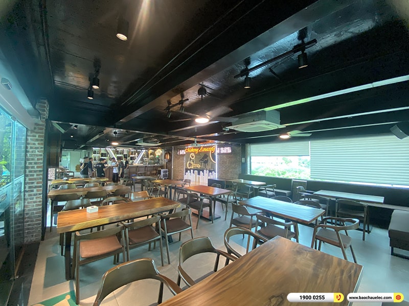 Lắp đặt hệ thống âm thanh quán pub Mekong Cuisine Garden tại Hải Phòng