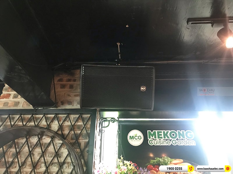 Lắp đặt hệ thống âm thanh quán pub Mekong Cuisine Garden tại Hải Phòng