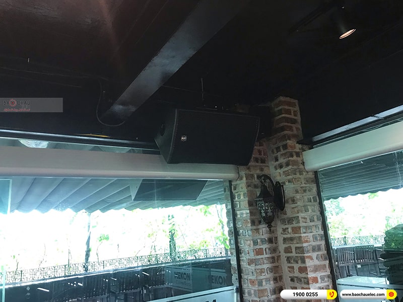 Lắp đặt hệ thống âm thanh quán pub Mekong Cuisine Garden tại Hải Phòng