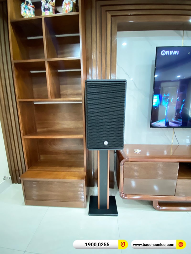 Lắp đặt dàn karaoke trị giá hơn 50 triệu cho anh Chiến tại Hải Phòng (RCF X-MAX 12, VM620A, X6 Luxury, SW612, BCE UGX12) 