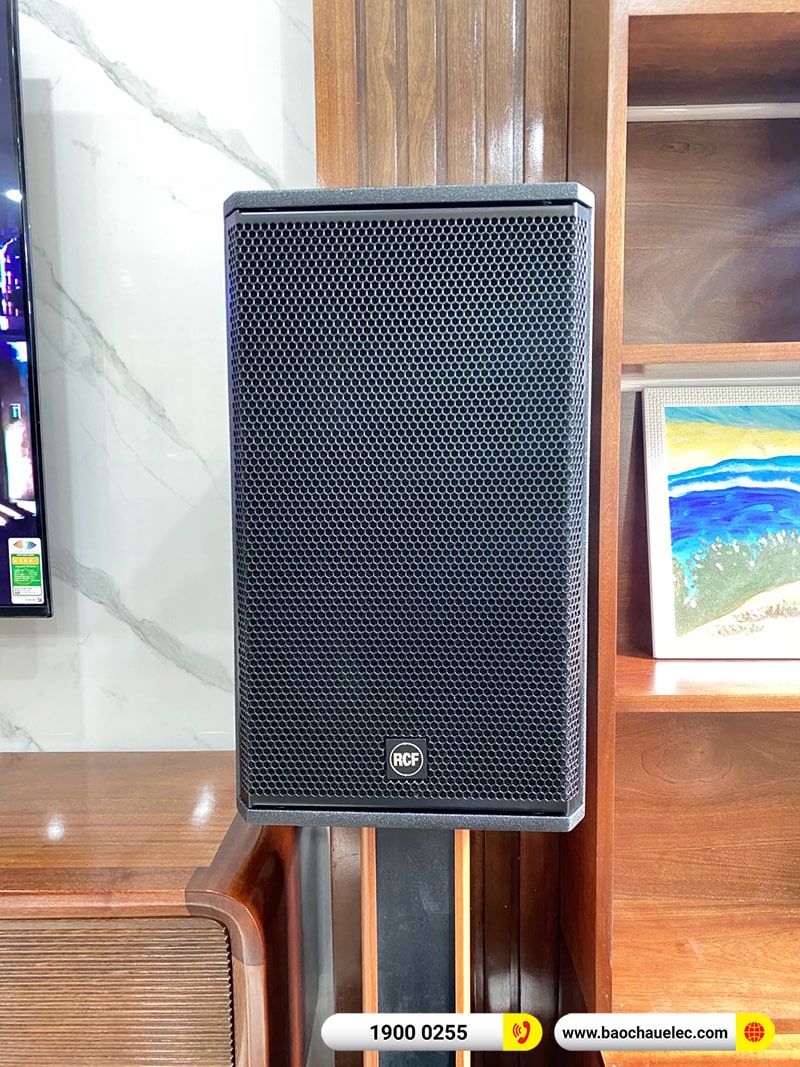 Lắp đặt dàn karaoke trị giá hơn 50 triệu cho anh Chiến tại Hải Phòng (RCF X-MAX 12, VM620A, X6 Luxury, SW612, BCE UGX12) 