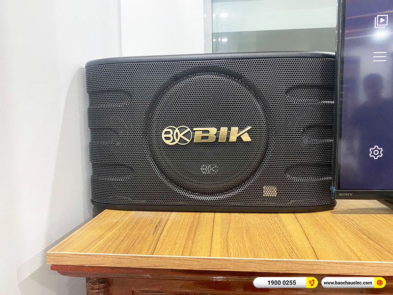 Lắp đặt dàn karaoke trị giá khoảng 15 triệu cho anh Công tại Hải Phòng (BIK BJ-S668, BKSound DP3600 New, U900 Plus X) 