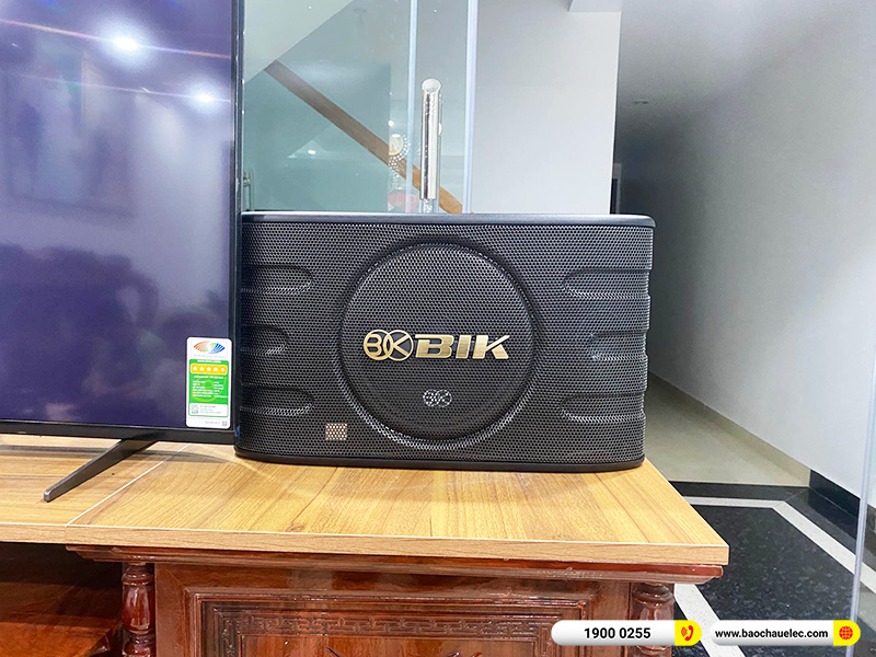 Lắp đặt dàn karaoke trị giá khoảng 15 triệu cho anh Công tại Hải Phòng (BIK BJ-S668, BKSound DP3600 New, U900 Plus X) 
