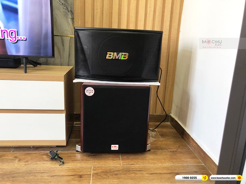 Lắp đặt dàn karaoke trị giá hơn 30 triệu cho anh Diện tại Hải Phòng (BMB CSN 510SE, VM620A, X6 Luxury, SW512C, BJ-U500) 