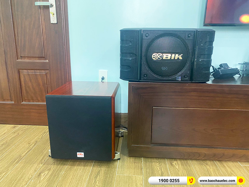 Lắp đặt dàn karaoke trị giá gần 30 triệu cho anh Đức tại Hải Phòng (BIK BS-998X, VM620A, X5 Plus, SW512C, BIK BJ-U500) 