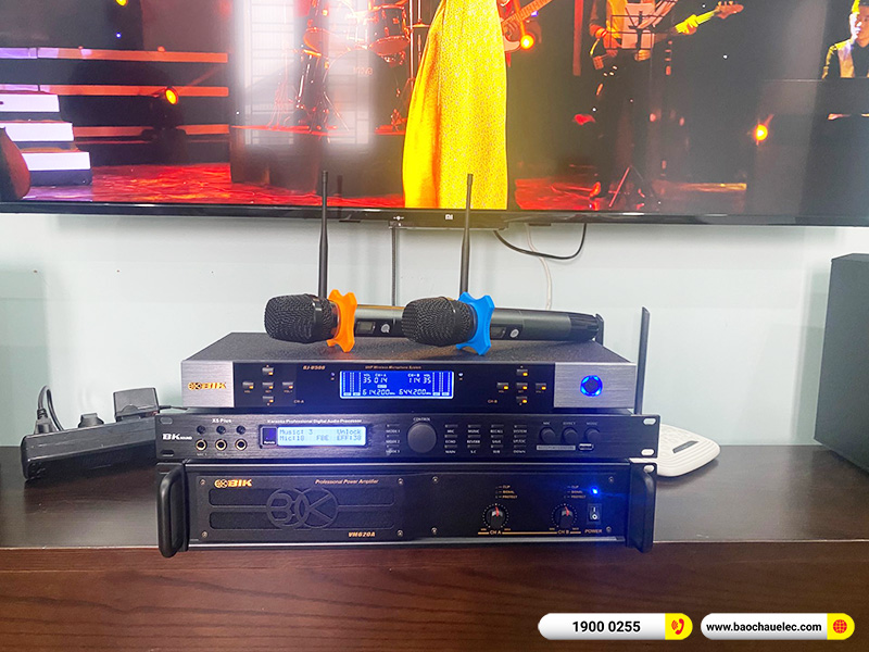 Lắp đặt dàn karaoke trị giá gần 30 triệu cho anh Đức tại Hải Phòng (BIK BS-998X, VM620A, X5 Plus, SW512C, BIK BJ-U500) 