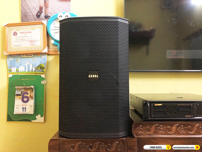 Lắp đặt dàn karaoke trị giá hơn 40 triệu cho anh Hải tại Hải Phòng (BIK BSP 412II, VM630A, BPR-8500, BJ-W35, BJ-U550)