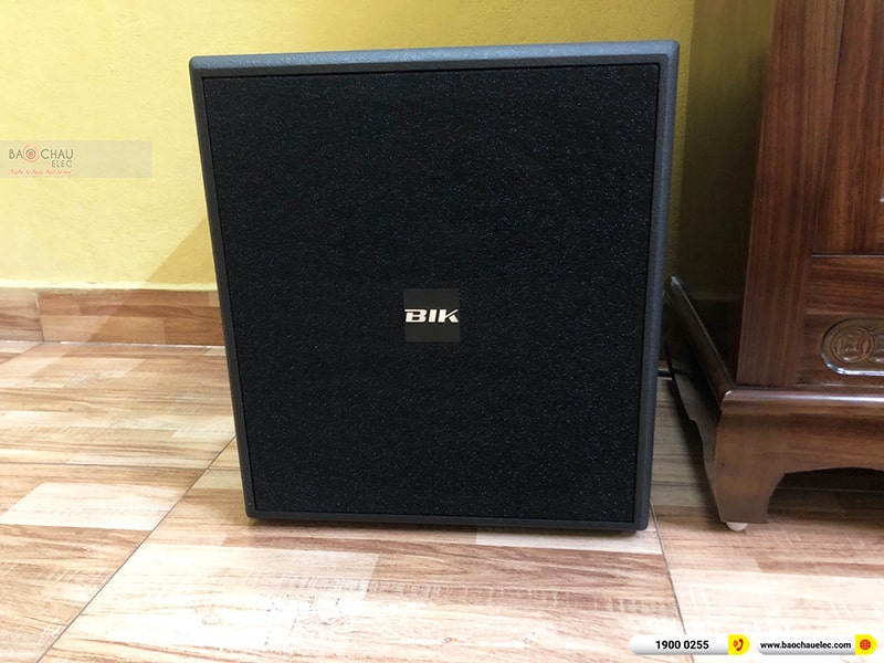 Lắp đặt dàn karaoke trị giá hơn 40 triệu cho anh Hải tại Hải Phòng (BIK BSP 412II, VM630A, BPR-8500, BJ-W35, BJ-U550)
