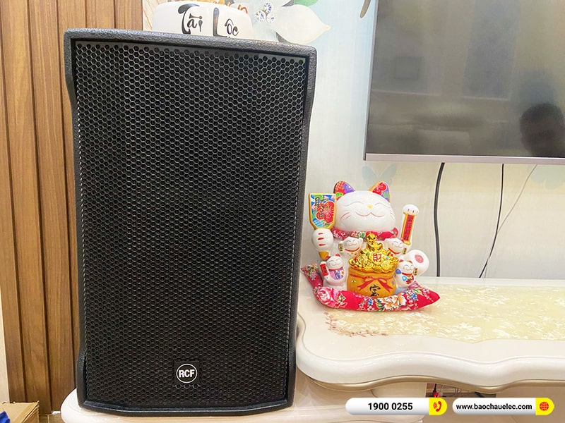 Lắp đặt dàn karaoke trị giá 108tr cho anh Phương tại Hải Phòng (RCF CMAX 4112, BPA-8200, KX180A, TS315S, JBL VM300,…) 