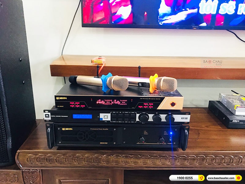 Lắp đặt dàn karaoke trị giá gần 90 triệu cho anh Vinh tại Hải Phòng