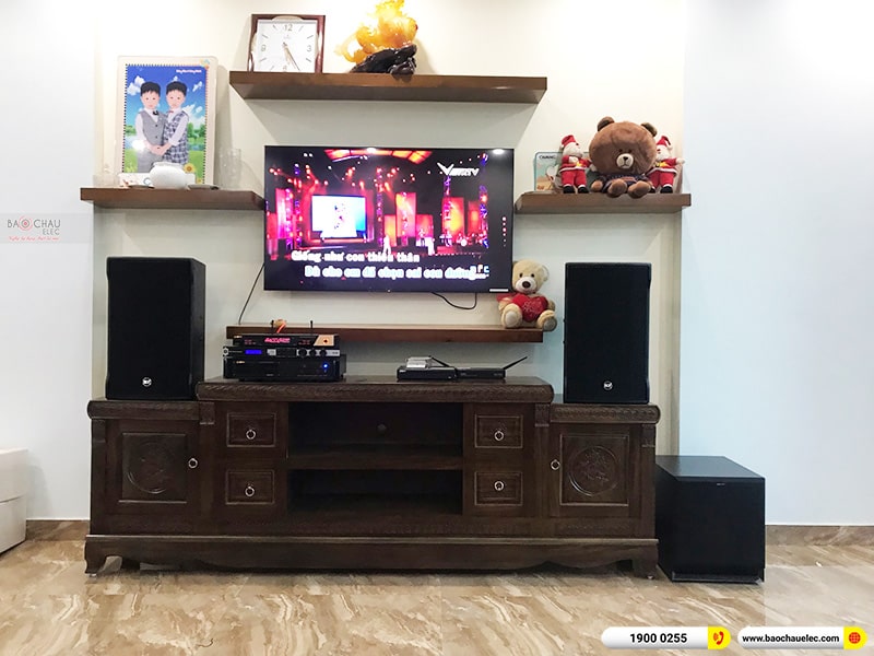 Lắp đặt dàn karaoke trị giá gần 90 triệu cho anh Vinh tại Hải Phòng
