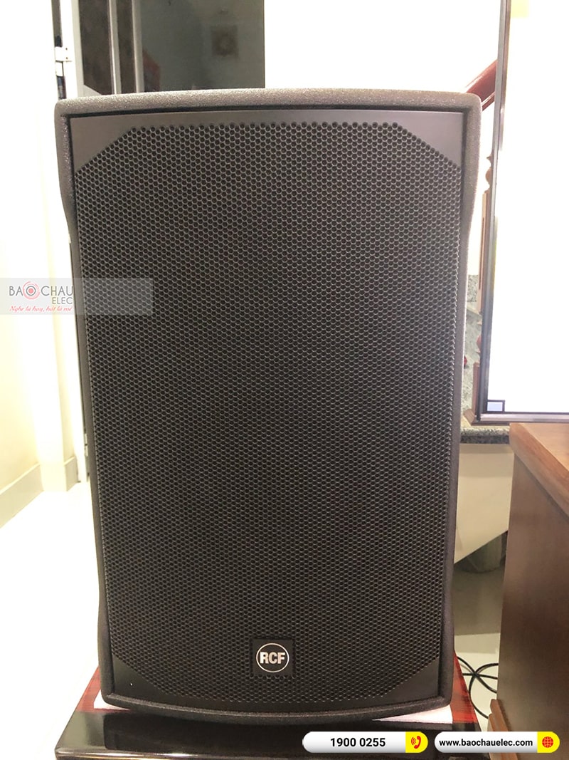 Lắp đặt dàn karaoke trị giá hơn 60 triệu cho chị Hương tại Hải Phòng (RCF EMAX 3112 MK2, VM620A, BPR-8500, SW815, UGX12)