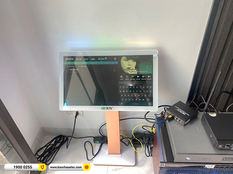 Lắp đặt dàn karaoke JBL 80tr cho chị Hương tại Hải Phòng (JBL Xs12, Crown T5, KX180A, A120P, UGX12 Plus Luxury,…) 