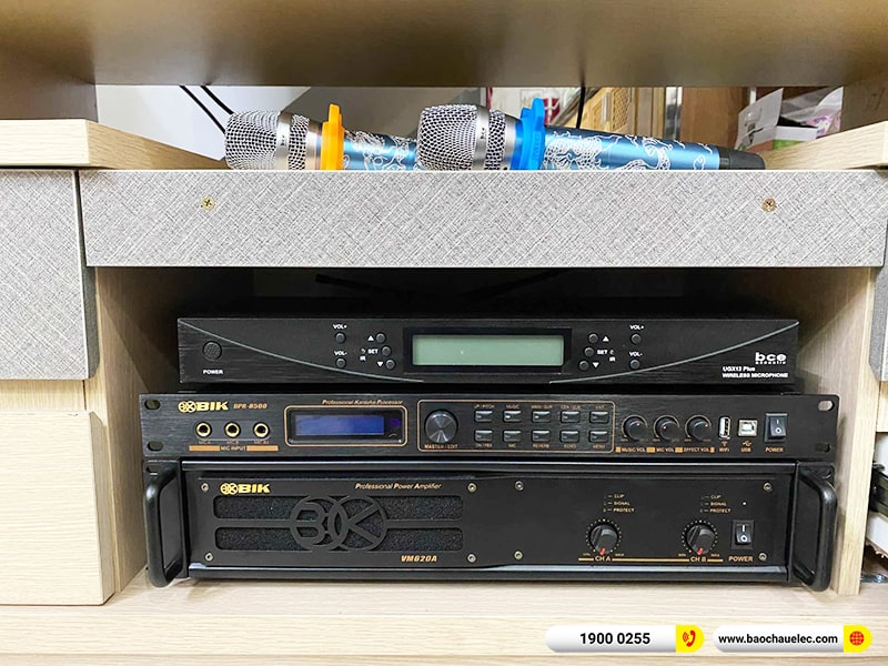 Lắp đặt dàn karaoke trị giá gần 40 triệu cho chị Ngọc tại Hải Phòng (BMB CSD 880SE, VM620A, BPR-8500, UGX12 Luxury)