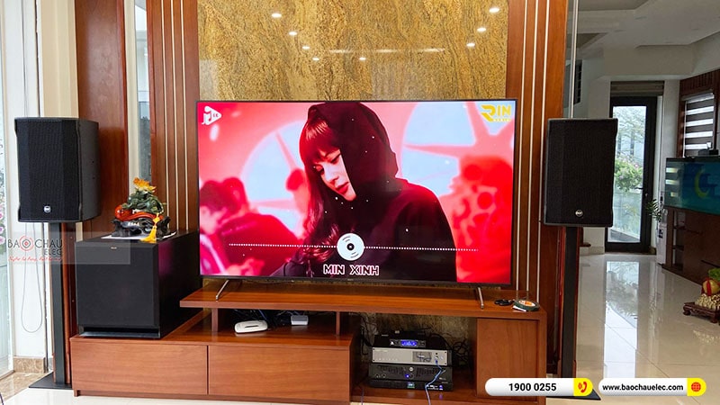 Lắp đặt dàn karaoke anh Long tại Hải Phòng
