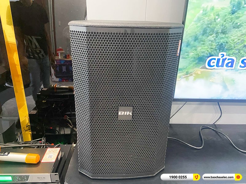 Lắp đặt dàn karaoke BIK hơn 40tr cho anh Dương tại Hải Phòng (BIK BSP 412II, CA-J602, KX180A, SW512B, UGX12)