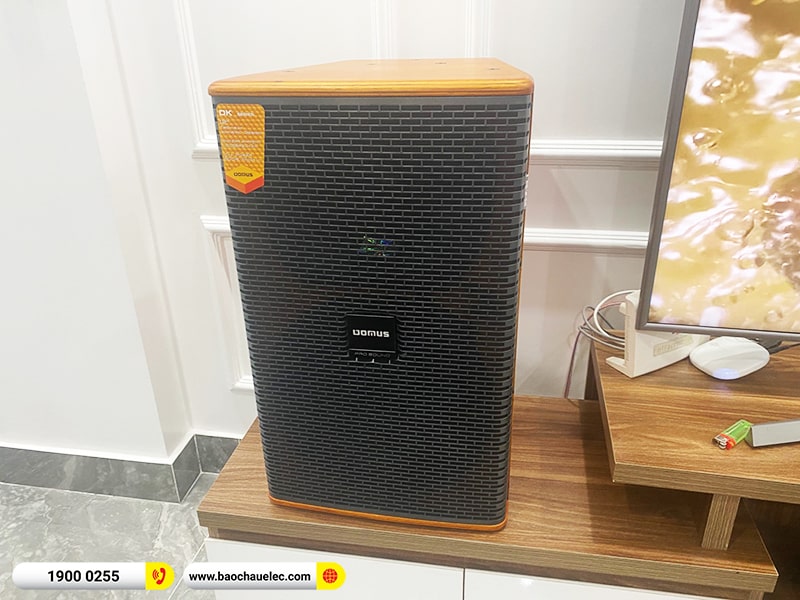 Lắp đặt dàn karaoke trị giá gần 40 triệu cho anh Hải tại Hải Phòng (Domus DK612, VM620A, X6 Luxury, BJ-W25A, U900 Plus X)