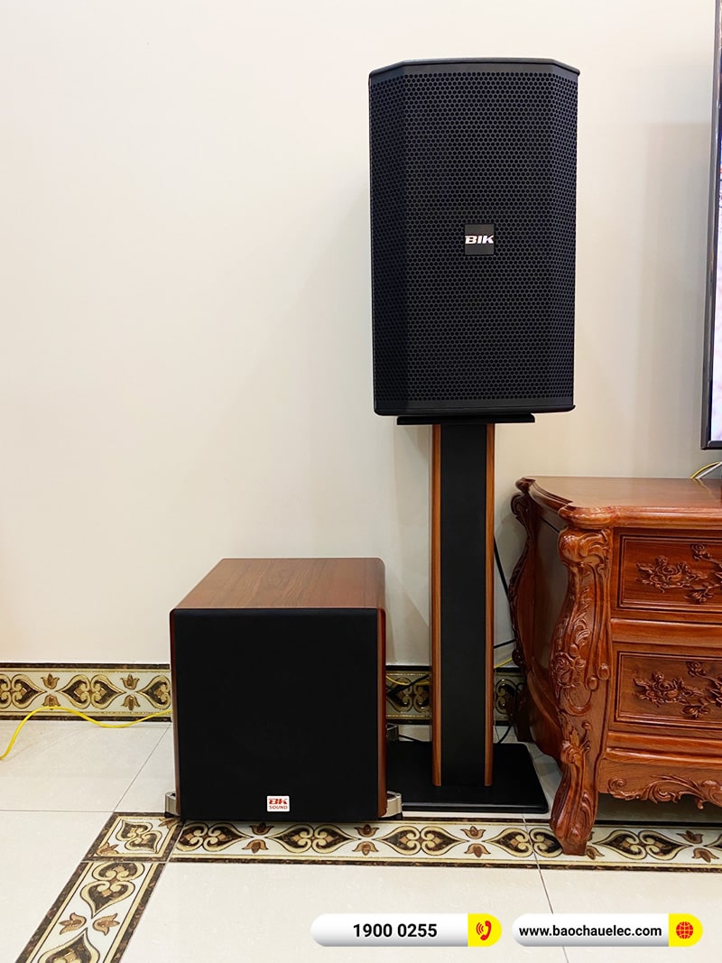 Lắp đặt dàn karaoke trị giá gần 40 triệu cho cô Hòa tại Hải Phòng (BIK BSP 412II, VM620A, BKSound KX6, SW512C, U900 Plus X)
