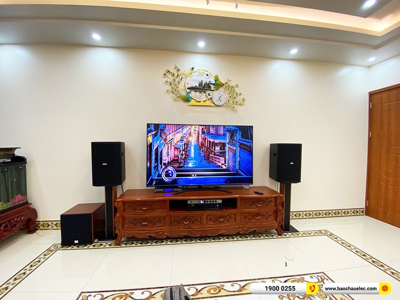 Lắp đặt dàn karaoke trị giá gần 40 triệu cho cô Hòa tại Hải Phòng (BIK BSP 412II, VM620A, BKSound KX6, SW512C, U900 Plus X)