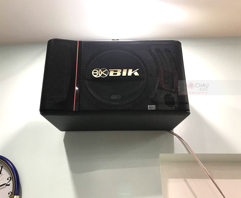 dàn loa BIK cho gia đình anh Long h1
