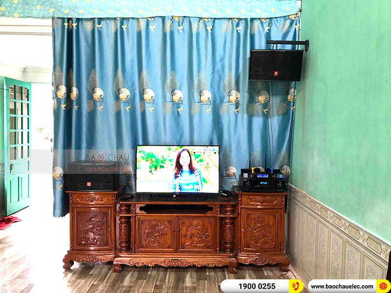 Lắp bộ dàn karaoke cho gia đình chú Bé ở Kiến An, Hải Phòng