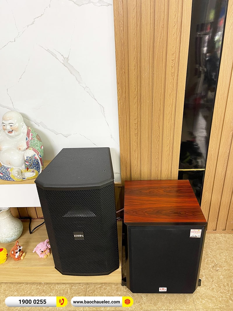 Lắp đặt dàn karaoke trị giá hơn 30 triệu cho anh Phong tại Hải Phòng (BIK BSP-412II, BKSound DKA 8500, SW612C) 