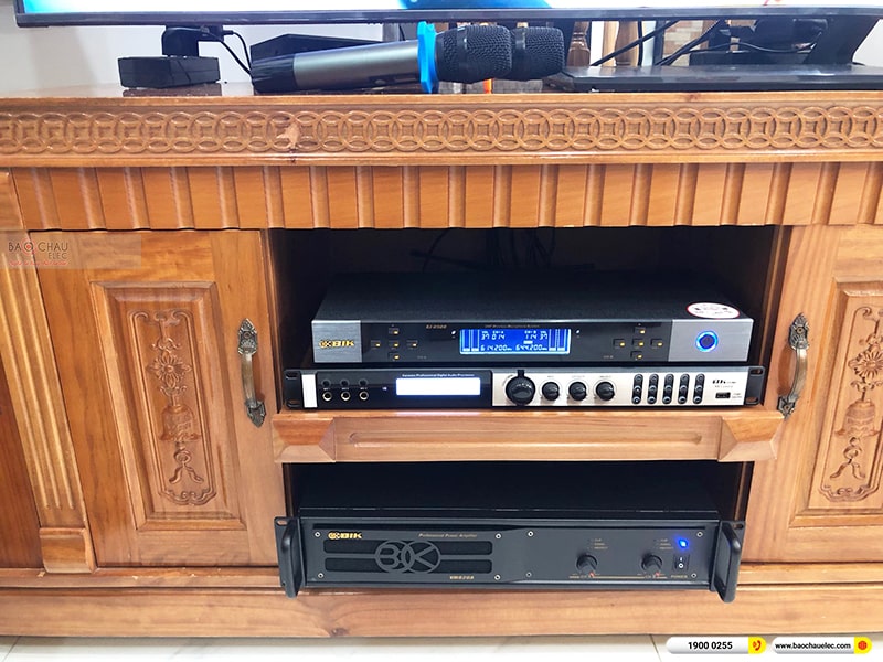 Lắp đặt dàn karaoke trị giá gần 40 triệu cho anh Quyết tại Hải Phòng (Alto AT2000II, VM620A, X6 Luxury, SW612B, BIK BJ-U500)
