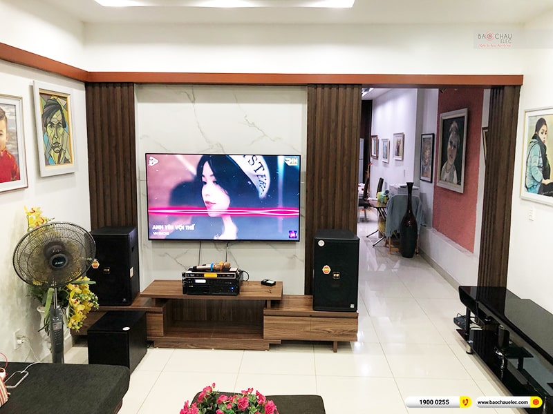 Lắp đặt dàn karaoke trị giá hơn 50 triệu cho anh Tưởng tại Hải Phòng (BMB 1212SE, VM620A, X5 Plus, Klipsch R100SW, UGX12 Gold)