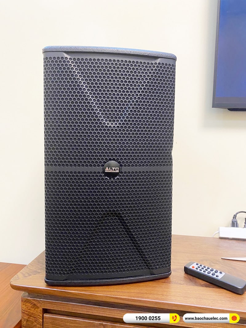 Lắp đặt dàn karaoke trị giá khoảng 30 triệu cho chị Trinh tại Hải Phòng (Alto AT1000II, BPA-4200, DSP-9000 Plus, SW512C, U900 Plus X) 