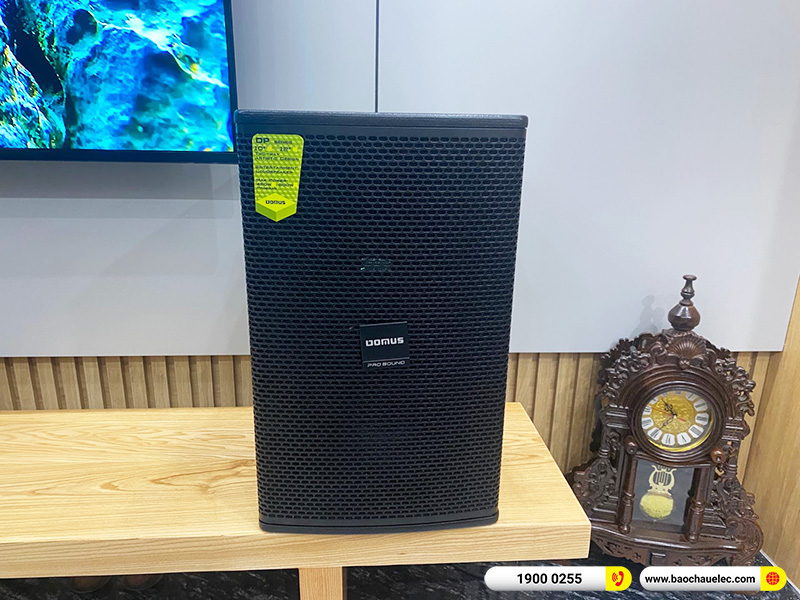 Lắp đặt dàn karaoke trị giá khoảng 40 triệu cho anh Cường tại Hải Phòng (Domus DP6120 Max, VM620A, BPR-8500, SW612C, UGX12 Gold)