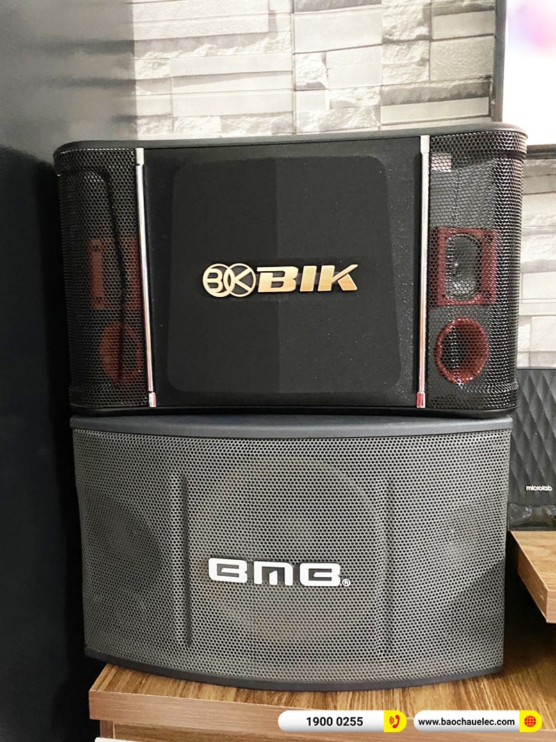 Lắp đặt dàn karaoke trị giá gần 30 triệu cho anh Hiếu tại Hải Phòng (BIK BJ-S768, VM620A, BPR-8500, BJ-U100) 
