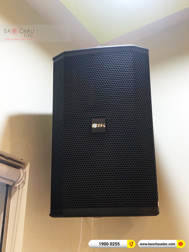 Lắp đặt dàn karaoke trị giá hơn 30 triệu cho anh Tuấn tại Hải Phòng (BIK BSP 412II, BKSound DKA 6500, BIK BJ-W25A) 