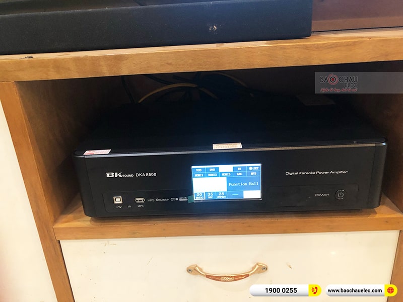 Lắp đặt dàn karaoke trị giá hơn 30 triệu cho anh Tuấn tại Hải Phòng (BIK BSP 412II, BKSound DKA 6500, BIK BJ-W25A) 