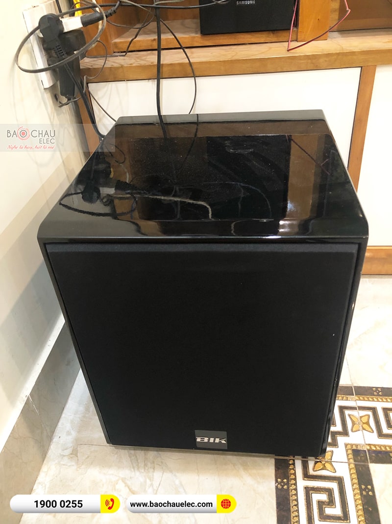 Lắp đặt dàn karaoke trị giá hơn 30 triệu cho anh Tuấn tại Hải Phòng (BIK BSP 412II, BKSound DKA 6500, BIK BJ-W25A) 