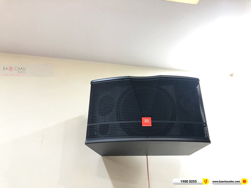 Lắp đặt dàn karaoke trị giá hơn 30 triệu cho chị Nga tại Hải Phòng (JBL CV1052T, MZ-46, X6 Luxury, SW312C, BJ-U500) 