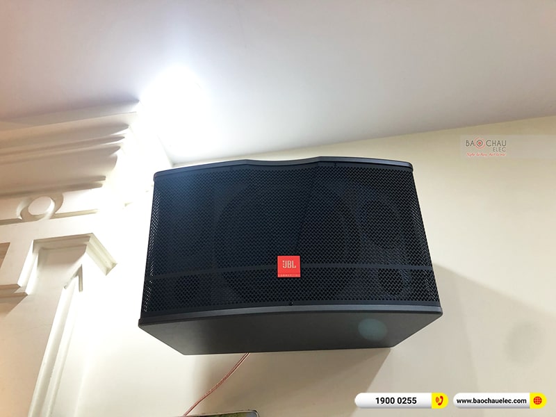 Lắp đặt dàn karaoke trị giá hơn 30 triệu cho chị Nga tại Hải Phòng (JBL CV1052T, MZ-46, X6 Luxury, SW312C, BJ-U500) 