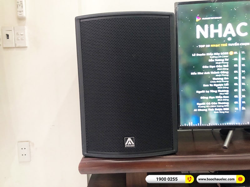 Lắp đặt dàn karaoke trị giá hơn 50 triệu cho chị Thêm tại Hải Phòng (Amate Key 12, VM620A, BKSound X5 Plus, SW612B, BIK BJ-U500) 