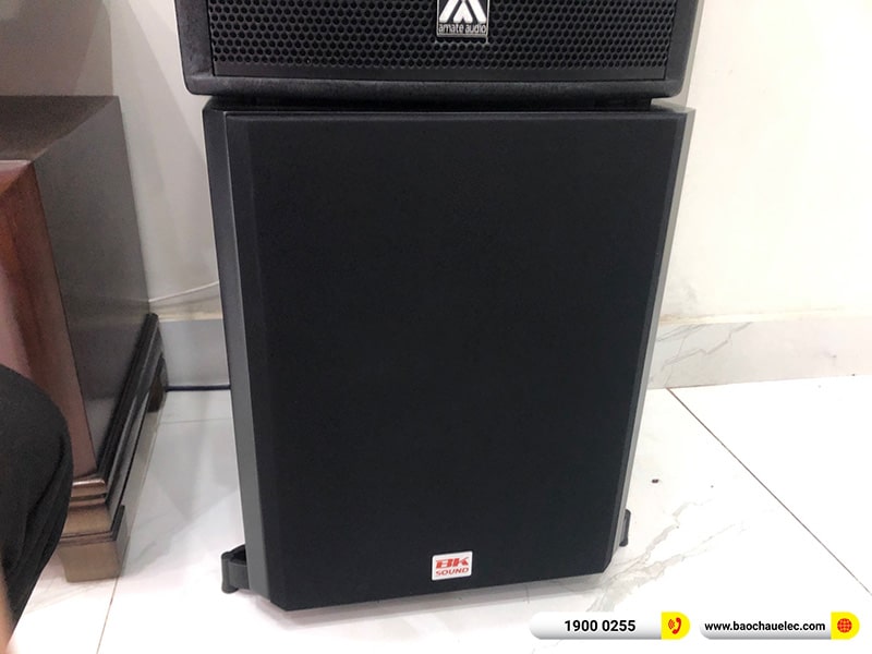 Lắp đặt dàn karaoke trị giá hơn 50 triệu cho chị Thêm tại Hải Phòng (Amate Key 12, VM620A, BKSound X5 Plus, SW612B, BIK BJ-U500) 