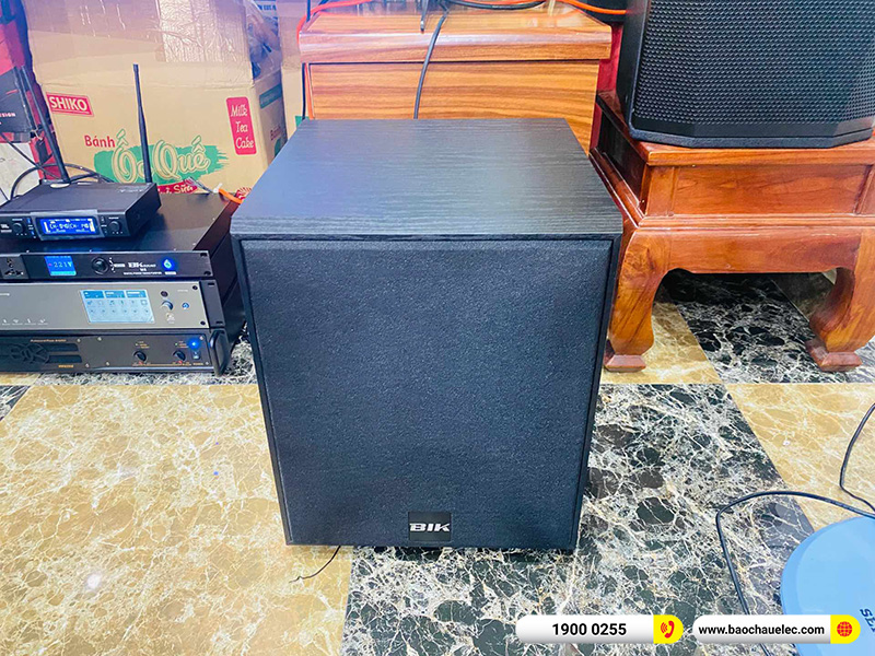 Lắp đặt dàn karaoke trị giá hơn 40 triệu cho chị Vân tại Hải Phòng (JBL XS12, VM620A, K9900II Luxury, BJ-W25AV, JBL VM300) 