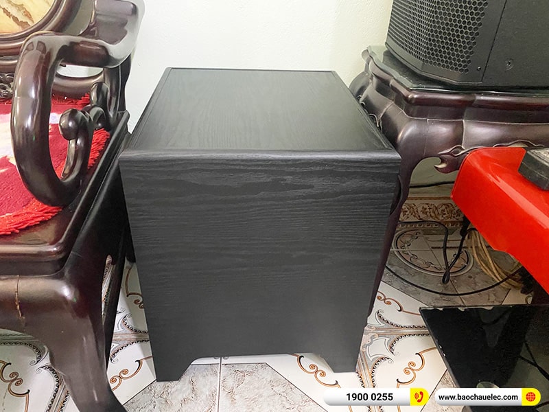 Lắp đặt dàn karaoke trị giá hơn 40 triệu cho chú Phẳng tại Hải Phòng (BIK BSP 412II, VM620A, BPR-8500, BIK BJ-W30, BCE UGX12) 
