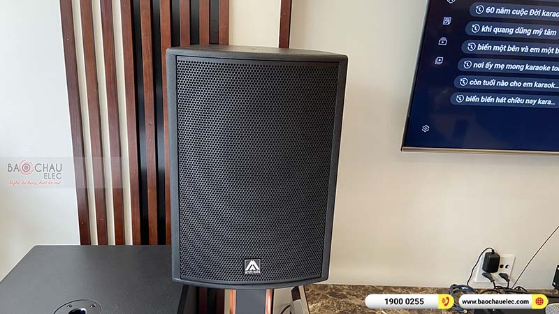 Lắp đặt dàn karaoke gia đình anh Hưng 