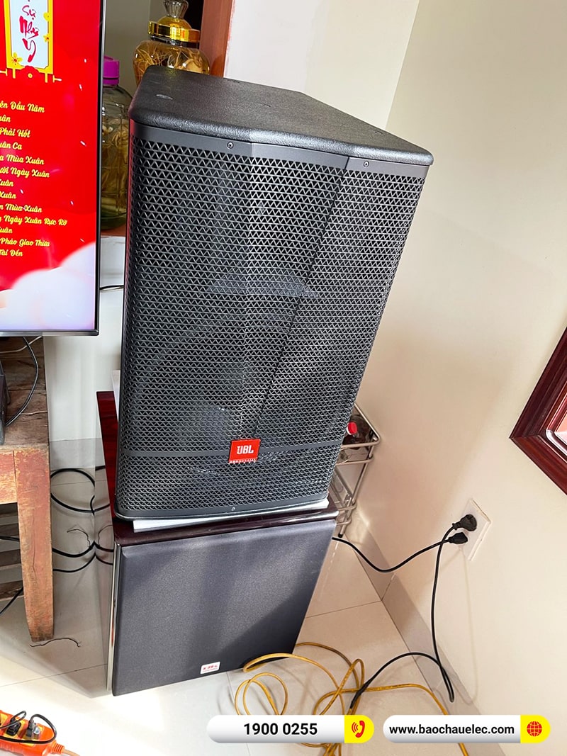 Lắp đặt dàn karaoke trị giá gần 60 triệu cho anh Điểm tại Hải Phòng (JBL CV1570, VM820A, BKSound KX6, SW815, U900 Plus X)