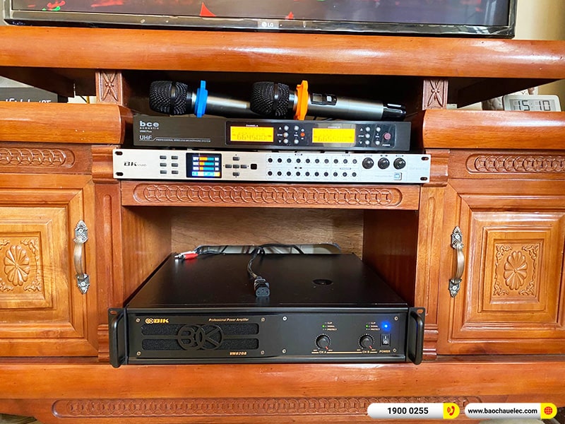 Lắp đặt dàn karaoke trị giá gần 30 triệu cho anh Hai tại Hải Phòng (Denon DP-R212, VM620A, DSP-9000 Plus, U900 Plus Ver 2) 