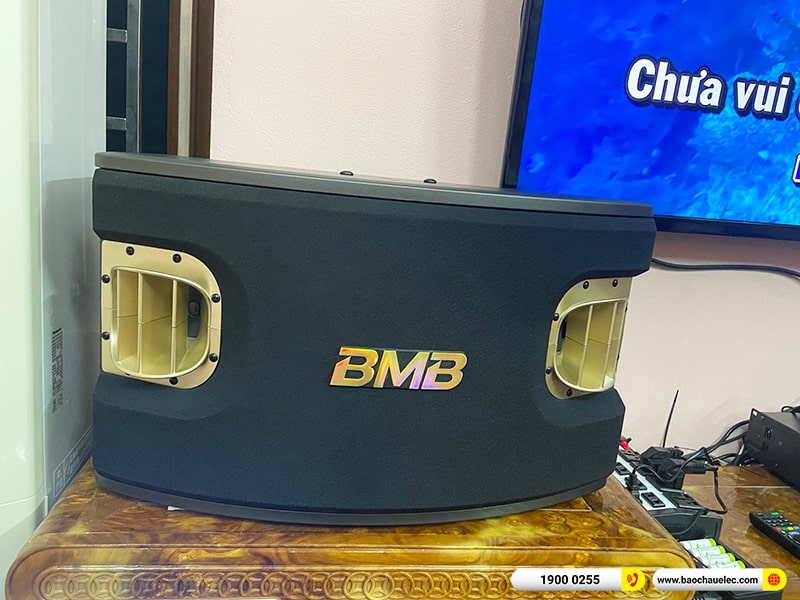 Lắp đặt dàn karaoke trị giá khoảng 70 triệu cho anh Phúc tại Hải Phòng (BMB CSV 900SE, VM840A, X5 Plus, BJ-W35, UGX12 Gold,…) 