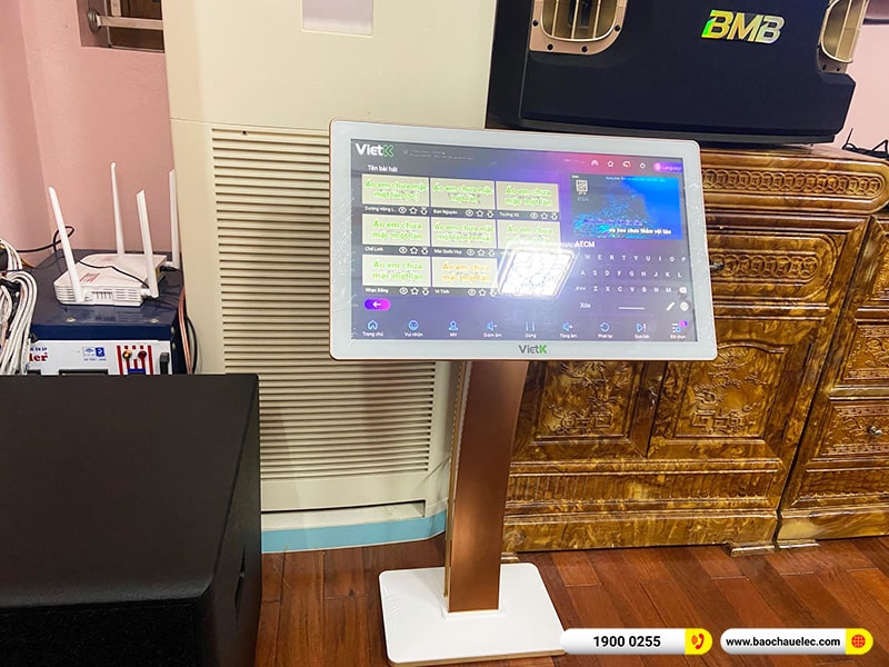 Lắp đặt dàn karaoke trị giá khoảng 70 triệu cho anh Phúc tại Hải Phòng (BMB CSV 900SE, VM840A, X5 Plus, BJ-W35, UGX12 Gold,…) 